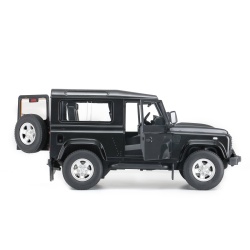 MASINA CU TELECOMANDA LAND ROVER DEFENDER NEGRU CU SCARA 1 LA 14 - Img 3
