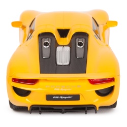 MASINA CU TELECOMANDA PORSCHE 918 SPYDER GALBEN CU SCARA 1 LA 24 - Img 7
