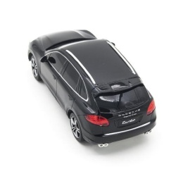 MASINA CU TELECOMANDA PORSCHE CAYENNE TURBO NEGRU CU SCARA 1 LA 24 - Img 7