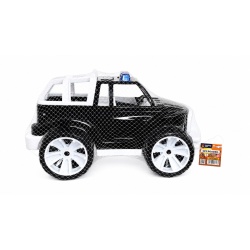 MASINA JEEP OFF ROADER NEGRU ALB 39CM