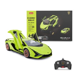 MASINUTA CONSTRUIBILA CU TELECOMANDA LAMBORGHINI SIAN FKP 37 SCARA 1 LA 18 - Img 2