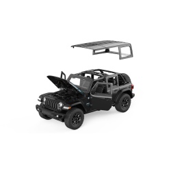 MASINUTA METALICA JEEP WRANGLER RUBICON 4XE NEGRU SCARA 1 LA 24 - Img 4