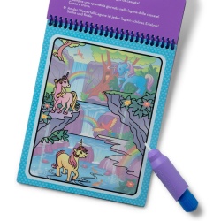 MELISSA AND DOUG WATER WOW CARTE DE COLORAT UNICORNI CU APA - Img 7