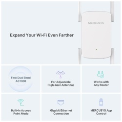 Mercusys ac1900 range extender me50g - Img 7