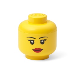 Mini cutie depozitare cap minifigurina LEGO fata - Img 1