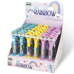 Mini pix 4 culori in 1 cu LED, Rainbow, 3 modele (36 buc/display) - Img 1
