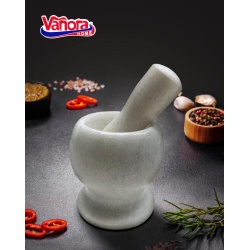 MOJAR CU PISTIL DIN MARMURA, DIA 9.5 CM - Img 4