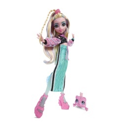MONSTER HIGH PAPUSA LAGOONA BLUE CU ACCESORII - Img 2