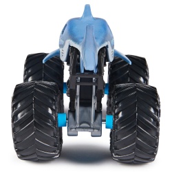MONSTER JAM MASINUTA METALICA MEGALODON SCARA 1 LA 64 - Img 6