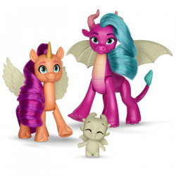 MY LITTLE PONY SET 2 FIGURINE DEZVALUIREA DRAGONULUI - Img 4