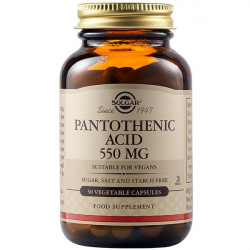 PANTOTHENIC ACID (B5) 550MG 50CPS