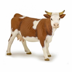 PAPO FIGURINA VACA SIMMENTAL - Img 1