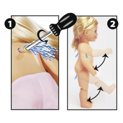 PAPUSA MY LOVE INTERACTIVA CU ACCESORII 43CM - Img 10