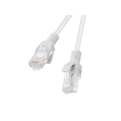 Patch cord Lanberg Cat.5e UTP 10 m gri