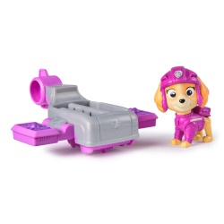 PATRULA CATELUSILOR ACTION PUPS SET VEHICUL DE SALVARE HOVERBOARD SI FIGURINA SKYE 5 CM - Img 2