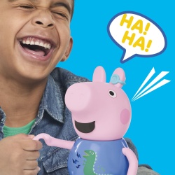 PEPPA PIG FIGURINA GEORGE INTERACTIVA CANTA SI GLUMESTE - Img 4