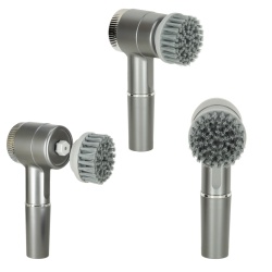Perie electrica "5-in-1" cu 5 accesorii de curatare pentru baie, podea, rosturi faianta, piscina, cu afisaj cu LED si incarcare USB - Img 11