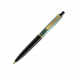 Pix classic Pelikan K200 negru cu vberde marmor si accesorii placate cu aur 987727
