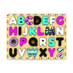 PLACA DE SORTARE ABC, JUCARIE LEMN