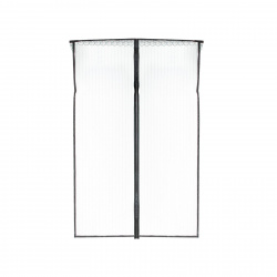 Plasa de tantari magnetica pentru usa, dimensiune 160 x 230 cm - Img 4