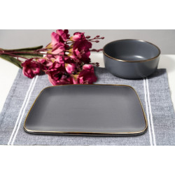 Platou ceramica 32x20 cm, calypso - Img 2
