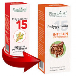 POLYGEMMA 15 INTESTIN DETOXIFIERE 50ML
