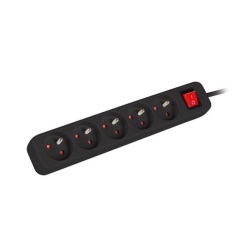 Prelungitor Lanberg 1.5m, 5 prize ng
