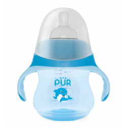 PUR 5510 – BIBERON CU MANERE, TIP DELFIN +6LUNI, 230ML - Img 3
