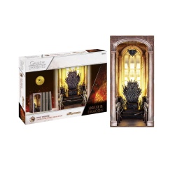 Puzzle 3D miniatura Urzeala Tronurilor Iron Throne - Img 8