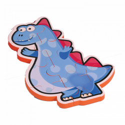 PUZZLE MAXI, 10 PIESE- ALBASTRU
