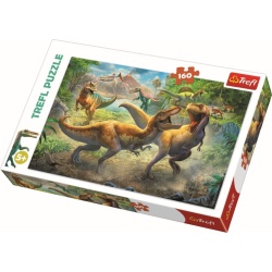 PUZZLE TREFL 160 TYRANNOSAURI IN LUPTA - Img 1