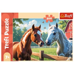 PUZZLE TREFL 200 CAI IN POIANA - Img 3