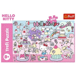 PUZZLE TREFL 300 DESCOPERA LUMEA LUI HELLO KITTY - Img 3