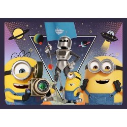 PUZZLE TREFL 4IN1 NOILE AVENTURI ALE MINIONILOR - Img 5