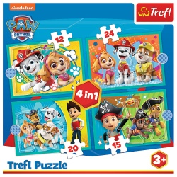 PUZZLE TREFL 4IN1 PATRULA CATELUSILOR - Img 6