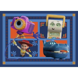 PUZZLE TREFL 4IN1 PREMIUM PLUS KIDS TOY STORY 5 POSTER INCLUS - Img 4