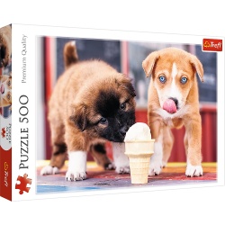 PUZZLE TREFL 500 ESTE TIMPUL PENTRU O INGHETATA - Img 1