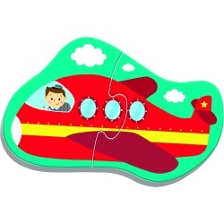PUZZLE TREFL BABY CLASIC VEHICULE PENTRU TRANSPORT 8 PIESE - Img 5