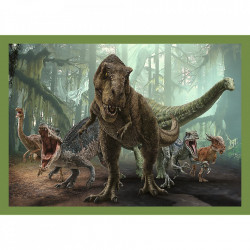 Puzzle trefl jurassic world 4in1 in lumea dinozaurilor - Img 5