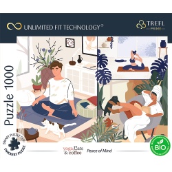 PUZZLE TREFL UFT 1000 LINISTEA SUFLETEASCA - Img 3