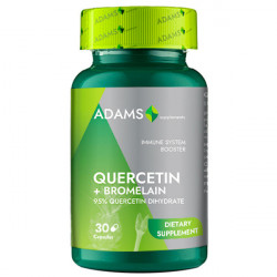Quercetina 500mg + bromelaina 30cps vegetale