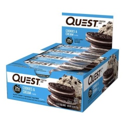 Quest Protein Bar, Baton Proteic, Cu Aroma De Biscuiti Si Frisca, 60g - Img 3