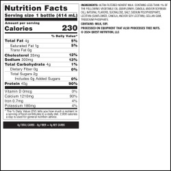 Quest Protein Milkshake Rtd, Milkshake Proteic Cu Aroma De Capsuni, 414 Ml - Img 4