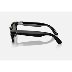 RayBan Meta Wayfarer S ShinyBk/G15 Green - Img 3