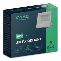 REFLECTOR LED SMD 100W 185LM/W 6500K IP65 CIP SAMSUNG - NEGRU/GRI - Img 4