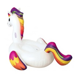 Saltea gonflabilă pentru copii - unicorn - 155 x 119 cm - Img 7