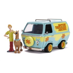 SCOOBY DOO MYSTERY VAN SET FORMAT DIN DUBITA METALICA SCARA 1:24 SI 2 FIGURINE SCOOBY DOO SI SHAGGY - Img 3