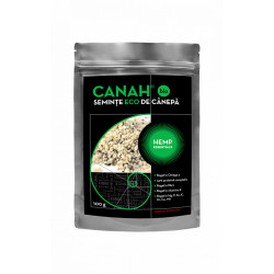 SEMINTE DECORTICATE DE CANEPA ECO 100gr CANAH
