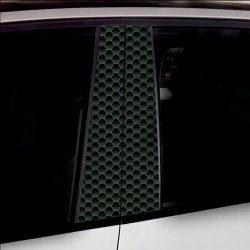 Set 2 stickere decorative pentru stalpii usilor, print autoadeziv de inalta rezolutie, dimensine 2 buc x 50 x 22 cm , cod: AVX-SSU-05 - Img 1