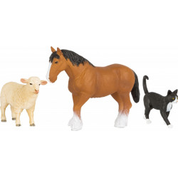 Set 3 figurine Animale de la Ferma - Img 2